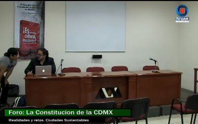 La Constitución de la Ciudad de México; realidades y retos. Ciudad Sustentable