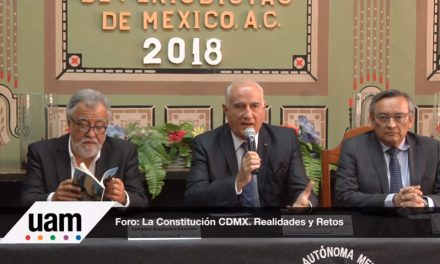 La Constitución de la Ciudad de México; realidades y retos. Club de periodistas. (parte 1 y 2)