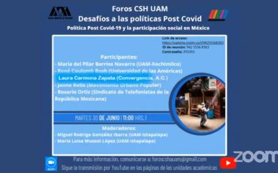 Desafíos a las políticas post covid