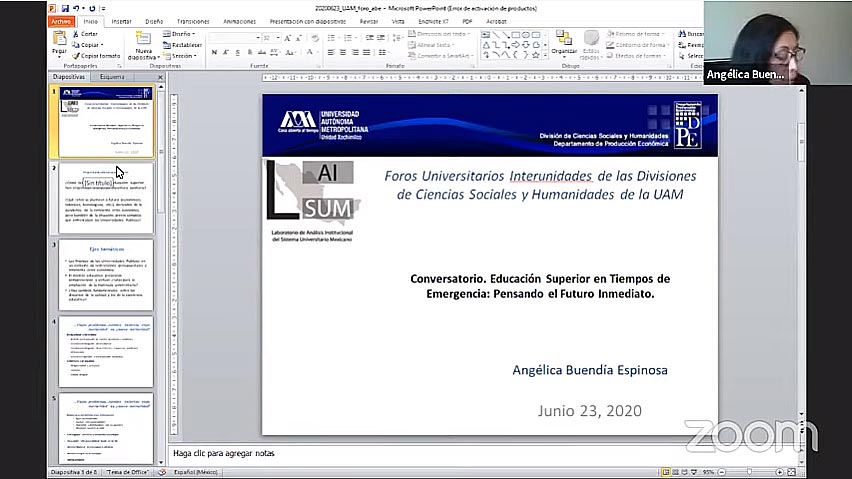 Educación Superior en tiempos de emergencia