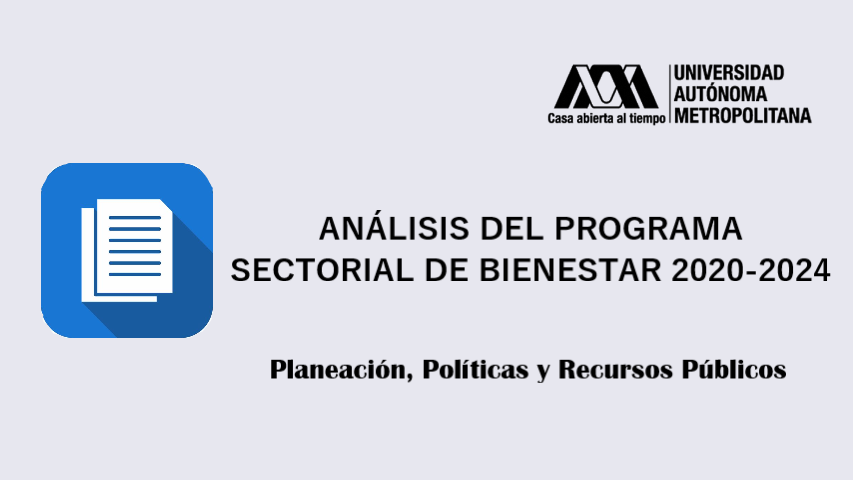 Análisis del programa sectorial de bienestar 2020-2024