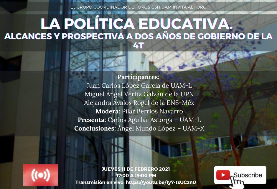 La política educativa. Alcances y prospectiva a dos años de gobierno de la 4T